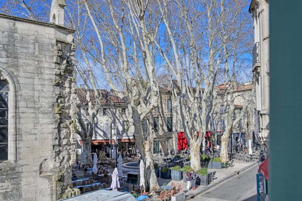 Pops Flat - Parking Prive Gratuit - Wi-Fi - Ac Clim Appartement Avignon Buitenkant foto