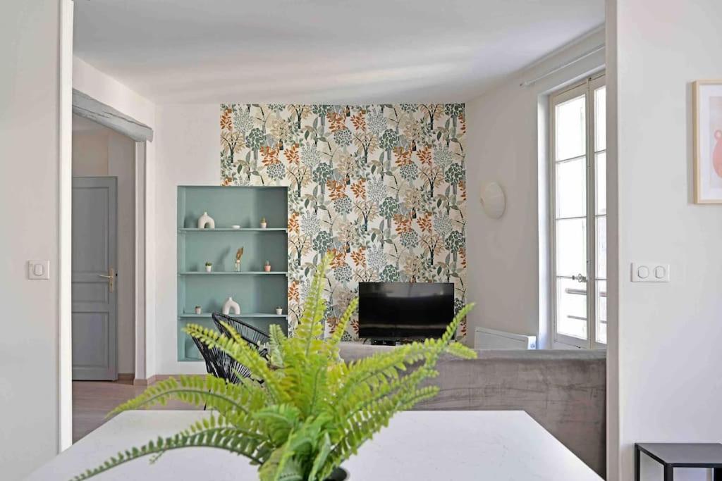 Pops Flat - Parking Prive Gratuit - Wi-Fi - Ac Clim Appartement Avignon Buitenkant foto