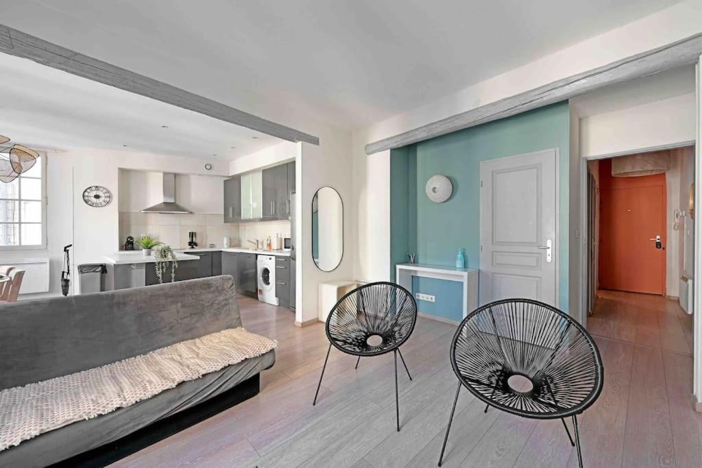 Pops Flat - Parking Prive Gratuit - Wi-Fi - Ac Clim Appartement Avignon Buitenkant foto